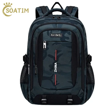 Teenage Boys School Bags High Middle School Book bag Schoolbag Travel backpack Big Student Back to School Laptop Backpack 1