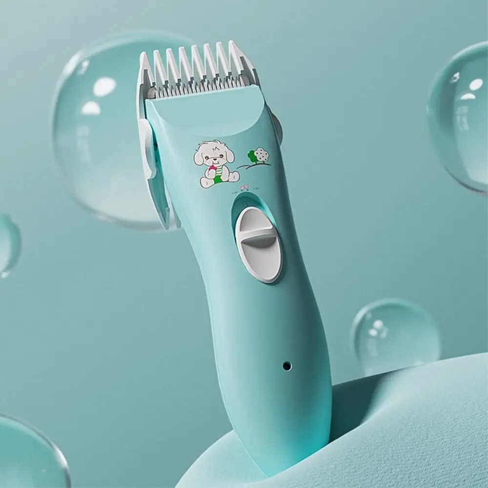 Infant Silent Children Hair Clipper Quiet Safty Baby Hair Clipper Kit Hairdressing Electric Hair Trimming Tools for Boys Girls