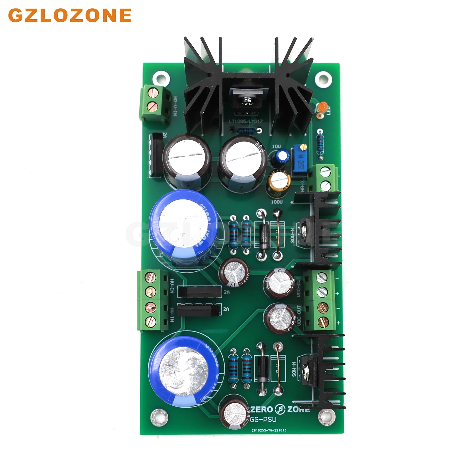 DIY Tube Preamplifier PSU Board Power Supply Kit For Ground Grid GG Preamplifier DC200V + DC200V/DC280V + DC280V