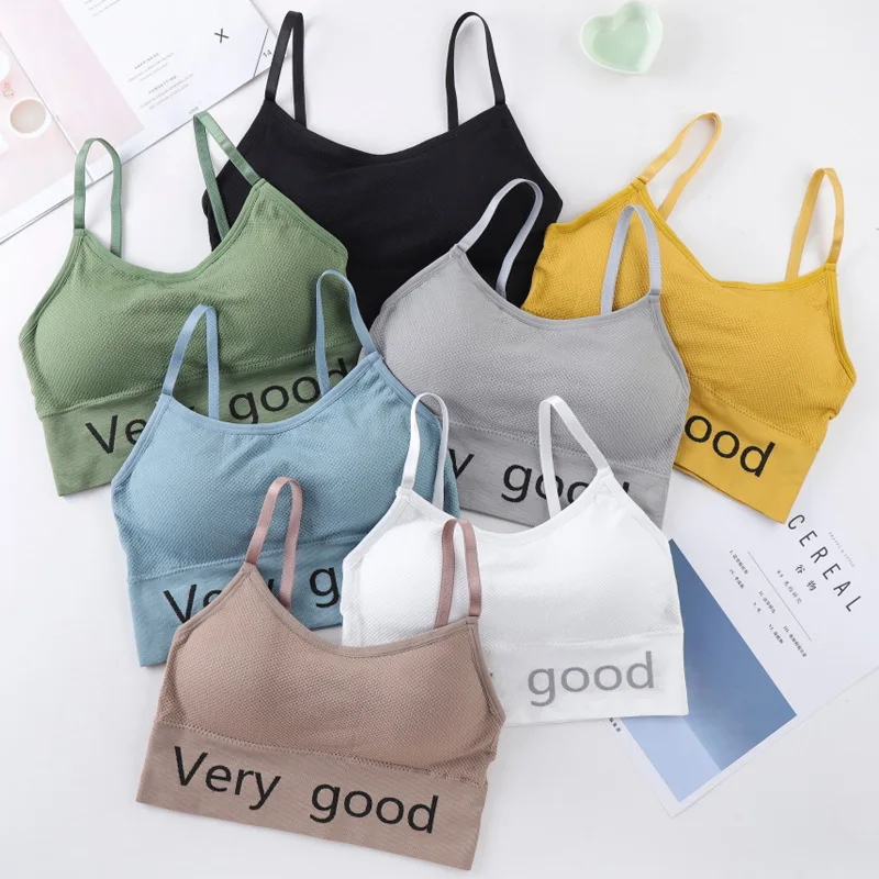 Seamless Sports Brassiere Rimless Yoga Sleep Wrap-around Running Women's  Bra Back Beauty Strapless Bra - AliExpress