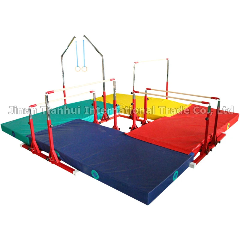 Barra De Equilibrio Ajustable Para Niños - 5 Alturas (17,5 A 55,5 Cm), 180 Cm Largo, Estable