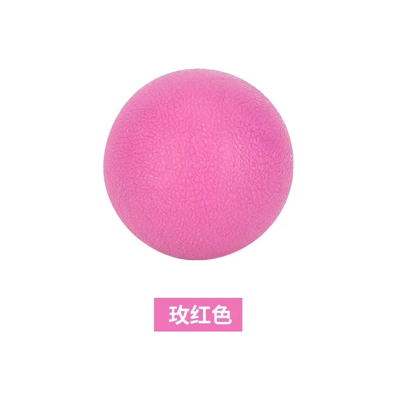 TPE Fascia Ball Lacrosse Muscle Relaxation Exercise Sports Fitness Yoga Peanut Massage Ball Trigger Point Stress Pain Relief