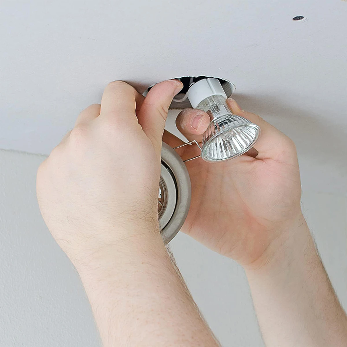 할로겐 스포트라이트 전구 20w/35w/50w 유리 하우징 220v/12v MR16/MR11 Gu5.3 웜 화이트 라이트 2800k 바이핀 2핀 베이스 디밍 가능 조명