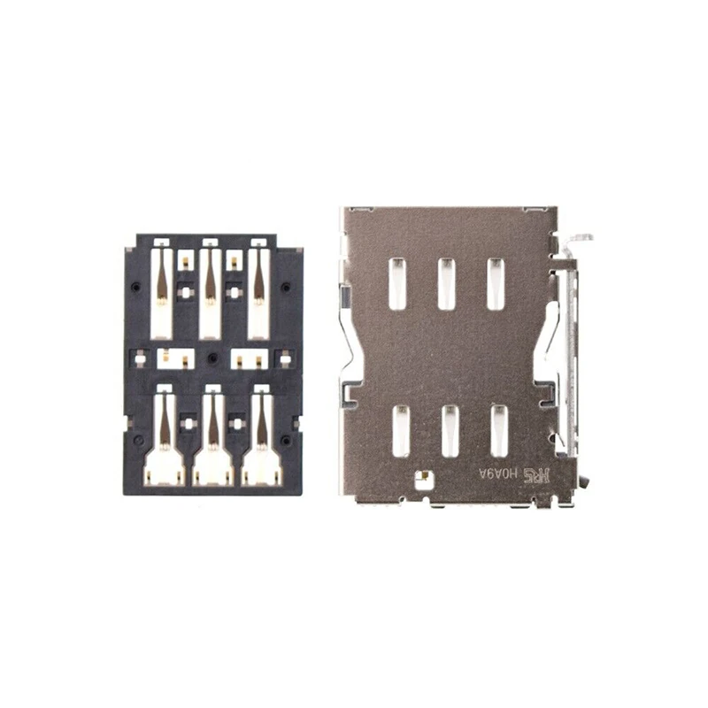1 Set Sim Card Reader Socket Slot Vassoio Supporto Connettore Per Samsung Galaxy S22 Ultra Plus S901B S906B S908B S901 S906 S908 B U N