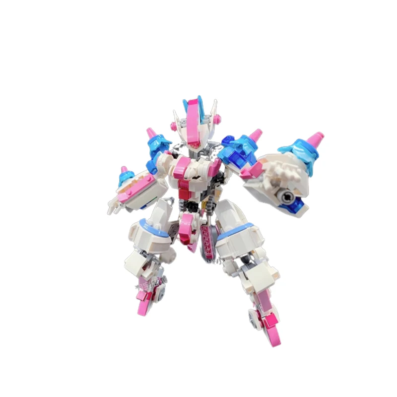 

MOC Mecha серия, белая фотосессия, DIY Модель, головоломка, коллекция, эксперты, кирпичные игрушки, образование для детей, подарки на день рождения