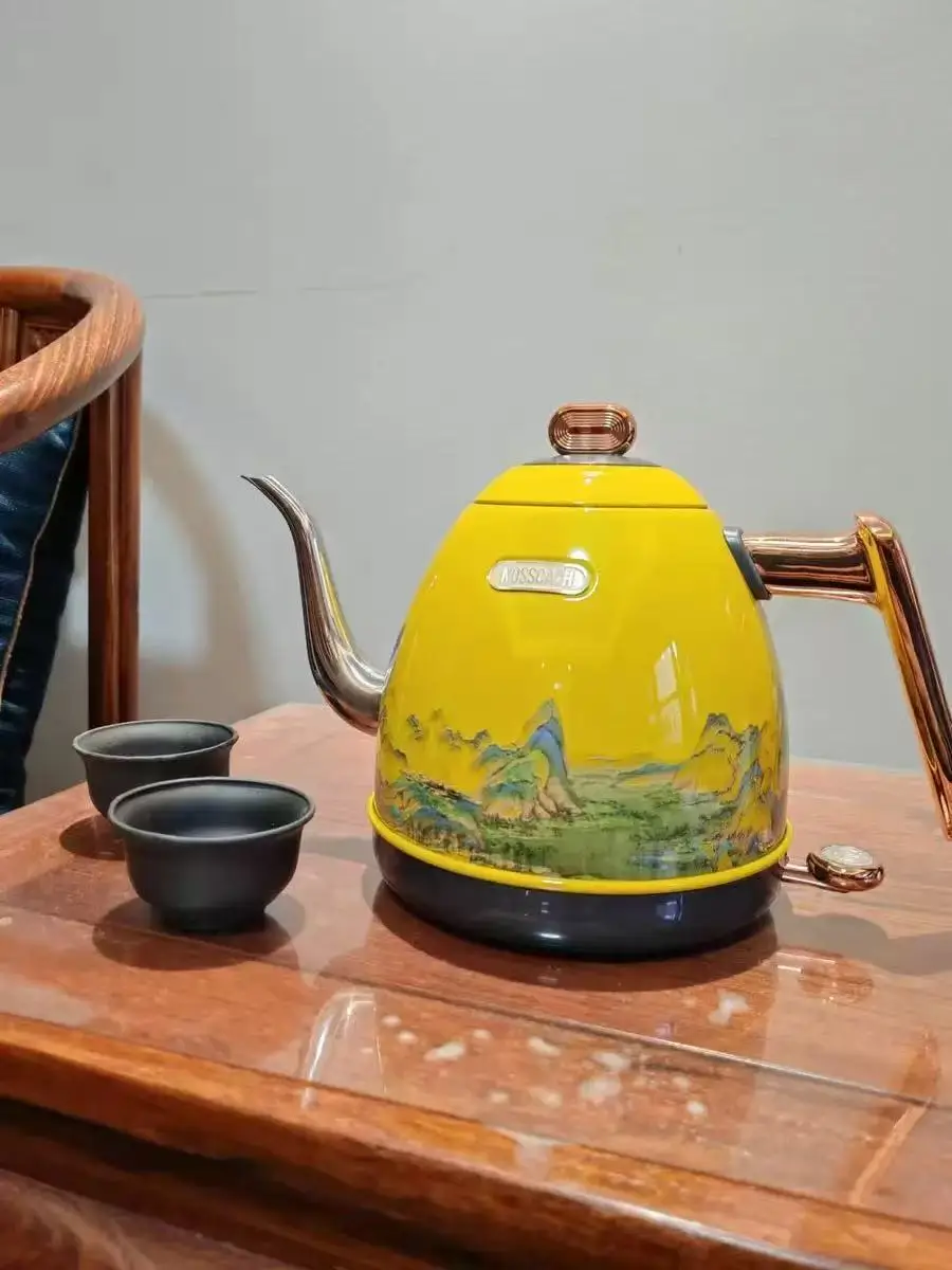 0.8L 800w Automatic Power Off Art Retro Electric K...