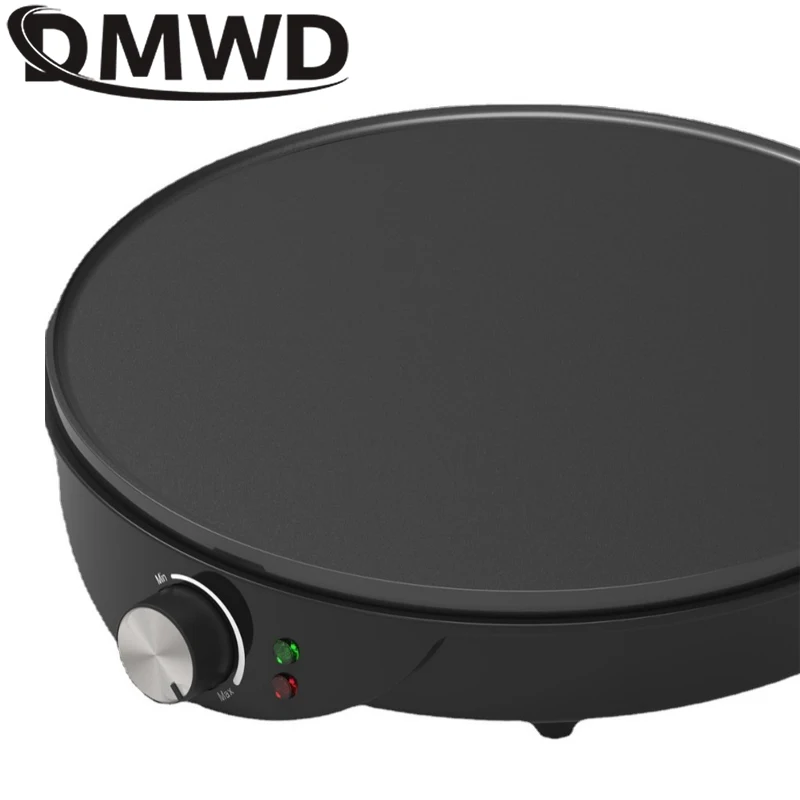 110V Electric Pancake Maker Crepe Pizza Machine Non-Stick Griddle Baking Pan Spring Roll Machine Kitchen Automatic Cooking Tools 3