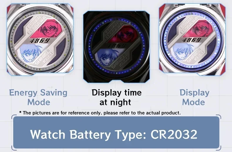 Detective Conan Character Gadget Watch for Children (Unofficial)