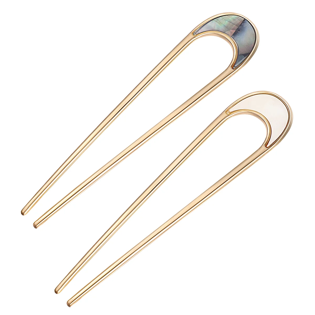

U Shaped Hair Pins Japanese Alloy Sticks Women Hairpin Chopsticks Bridal Bride Barrettes