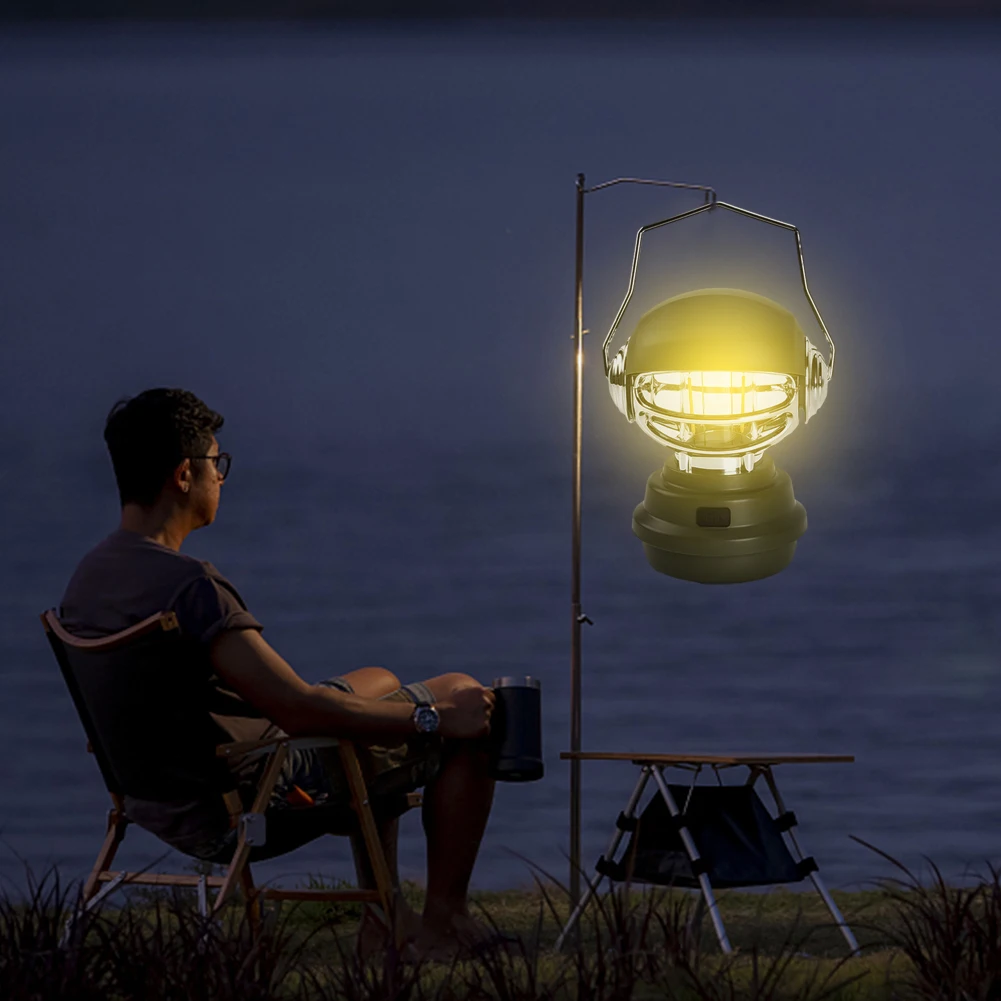 Description Picture 6 of itemRobot-Shaped Creative Camping Lamp Stepless Dimming USB Rechargeable Emergency Light Emergency Lantern Outdoor Camping Equipment