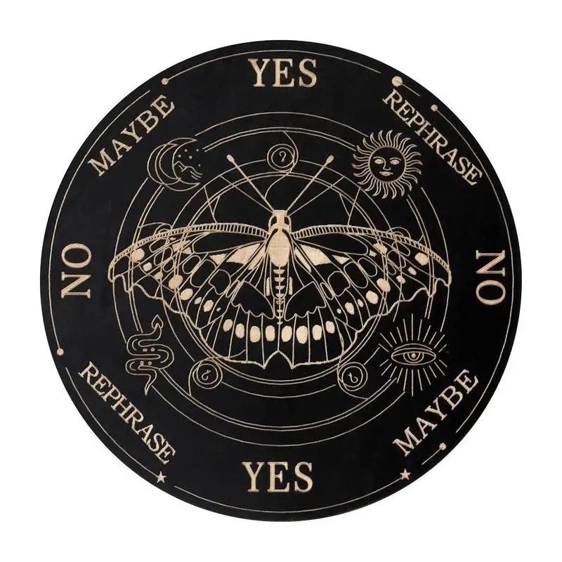 

Ouija Boards Wooden Divination Dowsing Board Witch Crafts Supplies Fortune Telling Toys Decision Making Pendulum Witch Altar