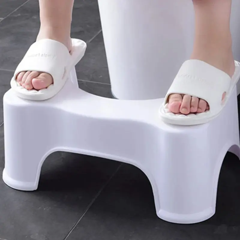 Plastic Squatting Stool Toilet Stool Bathroom Toilet Step Stool for Kids Adults 17cm height plastic step stool