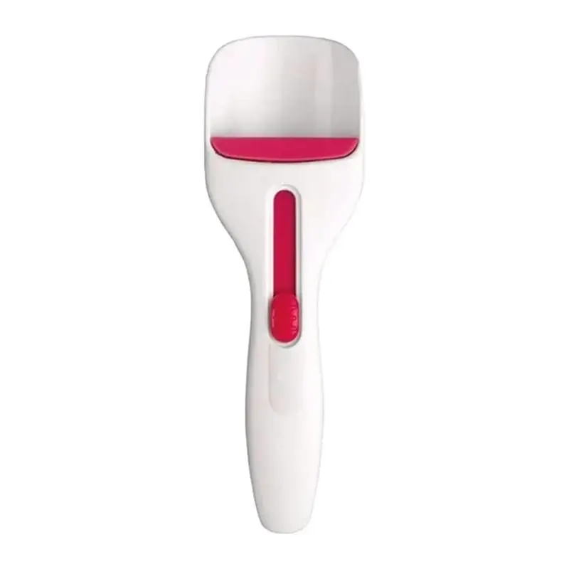 

Cake Batter Distribution Scoop Flour Dispenser Spoon For DIY Cupcake Baking Kitchen Gadget Sliding Button Measuring Batter Scoop