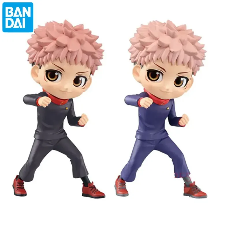 

BANDAI Jujutsu Kaisen Itadori Yuji Q Posket Original Anime Action Figures PVC Collection Model Toys Gift