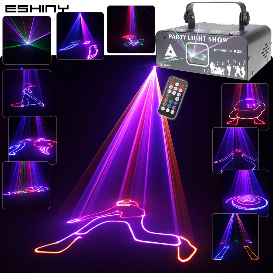 RGB animation laser light   ステージライト レーザー Amazon.com: Animation Laser Light DJ Light, Olaalite 3D