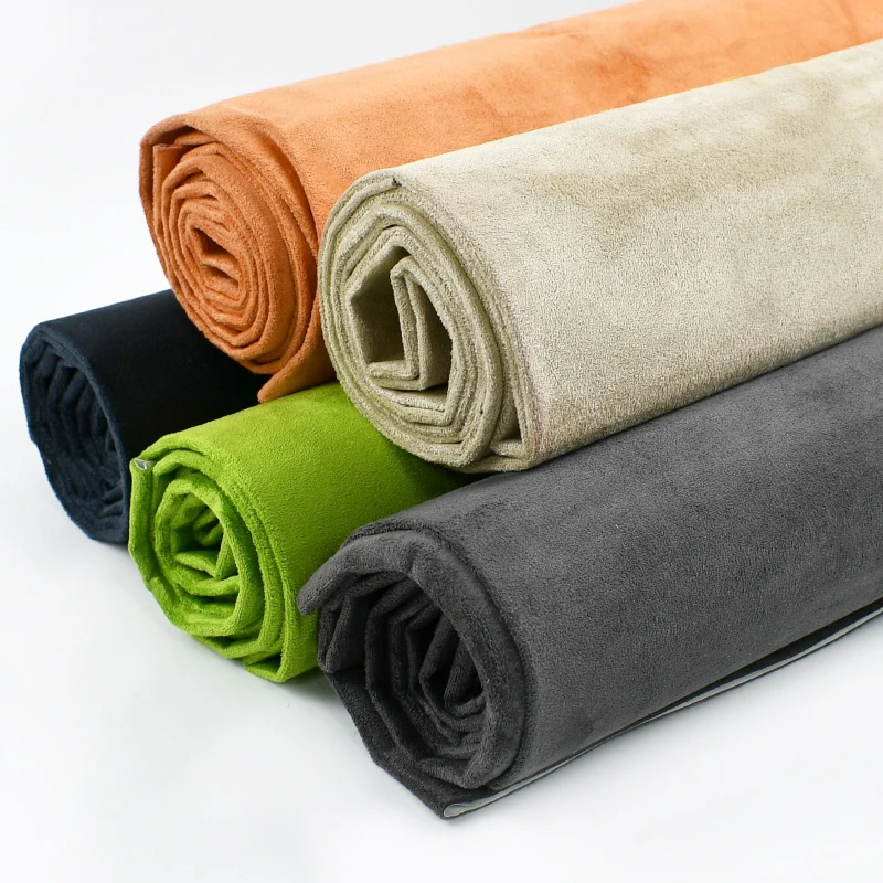 Luxury Suede Self-Adhesive Fabric for Interior Trim & Decor - Versatile Sizes, 0.8mm Thick Velvet Finish