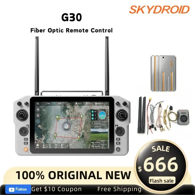 Skydroid R30 2.4G 5.8G Dual Frequency Skydroid G30 Remote Control with GR03 Receiver ...