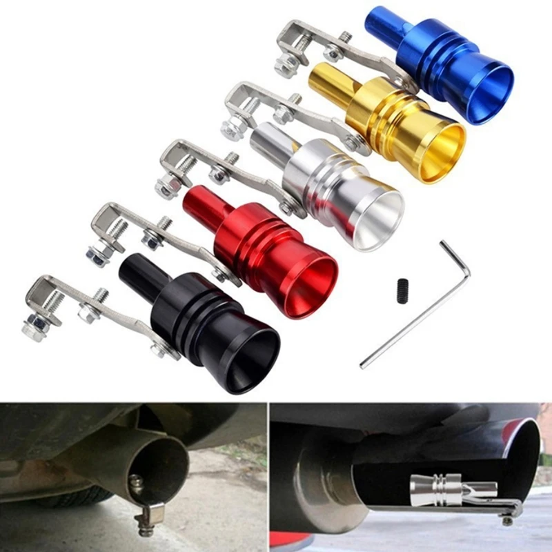 

1PC Universal Car Sound Simulator Turbo Sound Whistle Nozzle for Muffler Vehicle Refit Device Exhaust Pipe Accessoriess