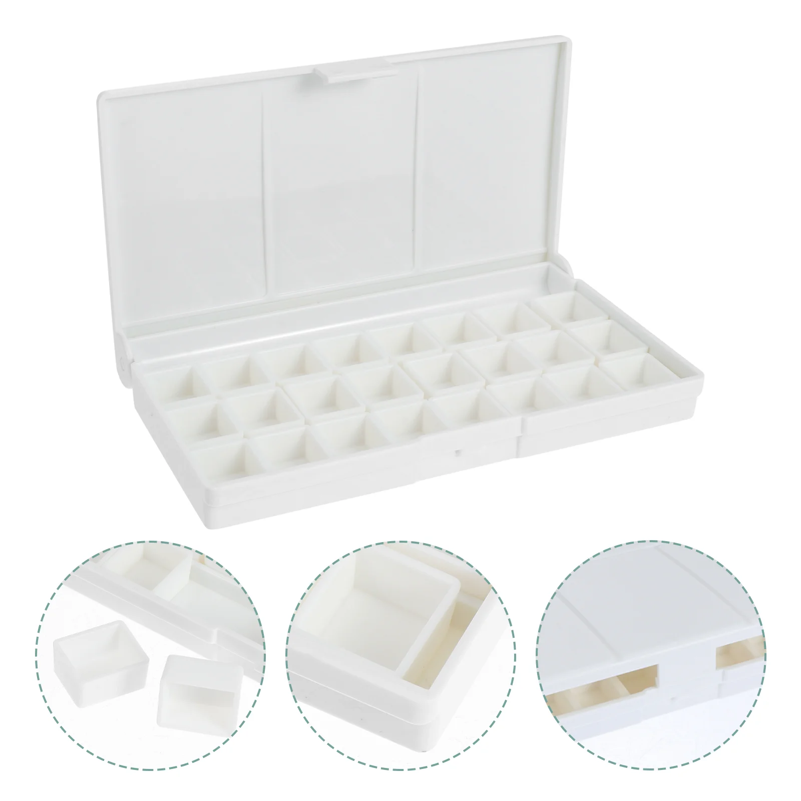 

1 Set of Portable Watercolor Box Watercolor Paint Pan Watercolor Pigment Box