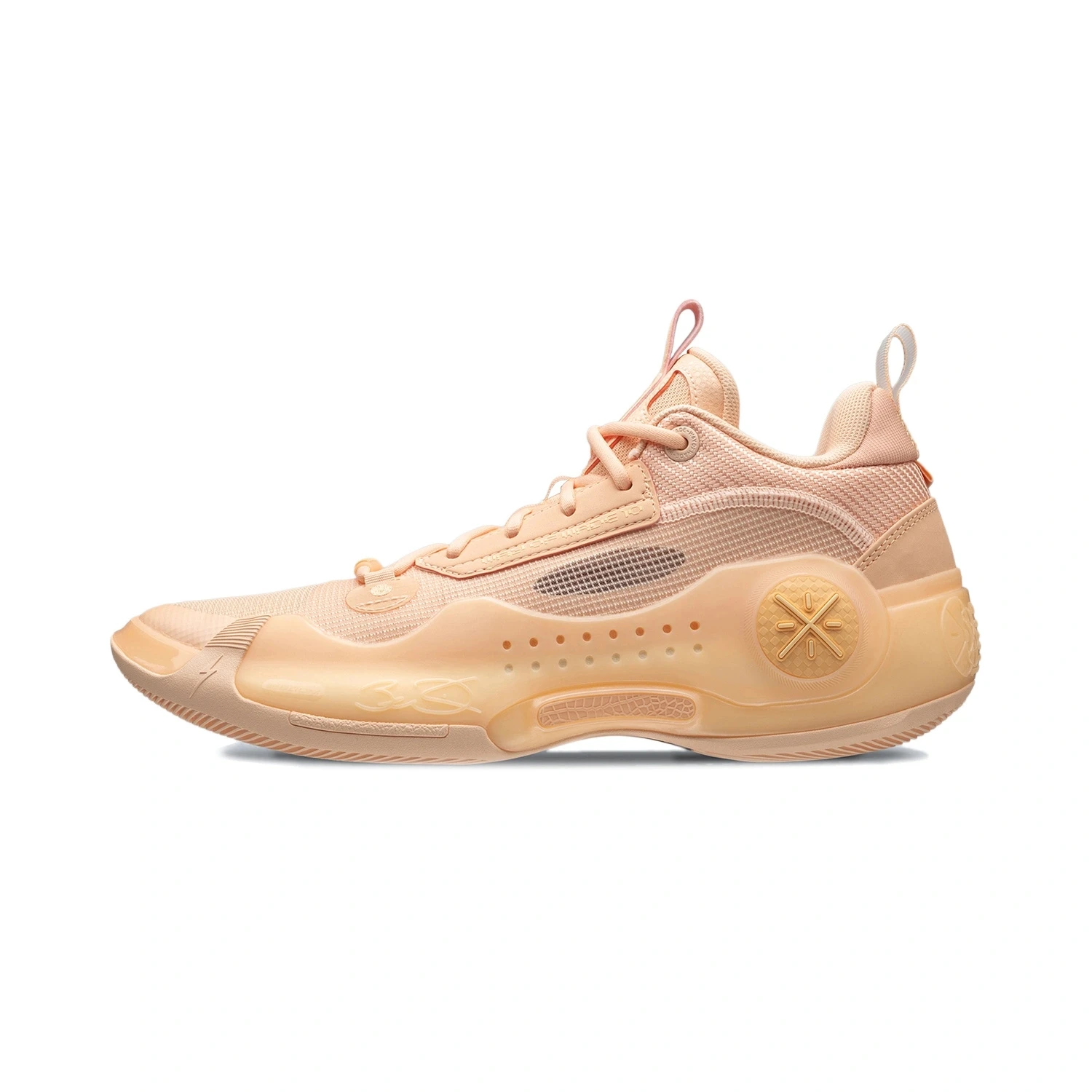 Zapatillas de baloncesto profesionales Li-Ning WAY OF WADE 10 LOW para hombre con amortiguación y placa de carbono, zapatillas LiNing WOW 10 ABAS083