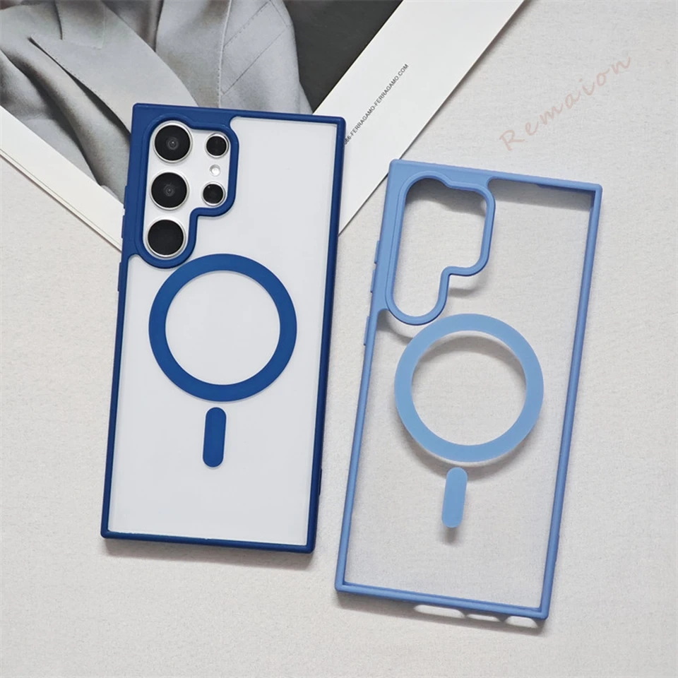 Official Magnetic Phone Case with MagSafe - Clear Wireless Charging Protector Cover