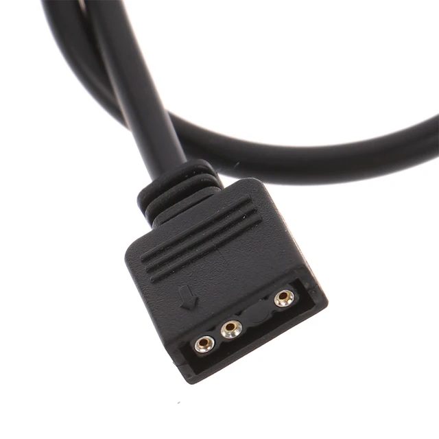 Cavo Convertitore RGB Per Strisce LED PC - Adattatore 5V 3Pin/12V 4Pin | Compatibile Con Schede Madri - Foto 4