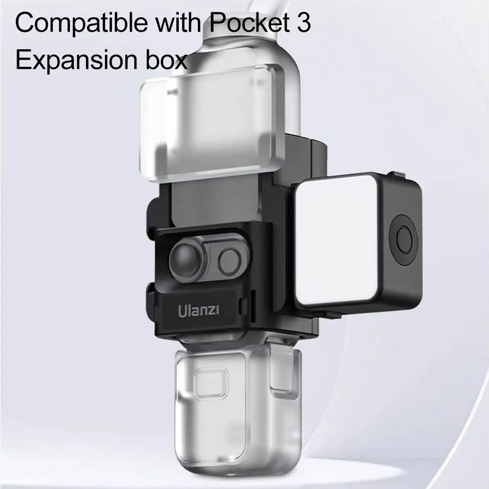 LED Video Light NEW LM18 Mini for DJI Osmo Action 4/3 Camera Cage & Pocket 3 4 IPX5 Waterproof 5600K Color Temperature Tool led video light,mini led video light