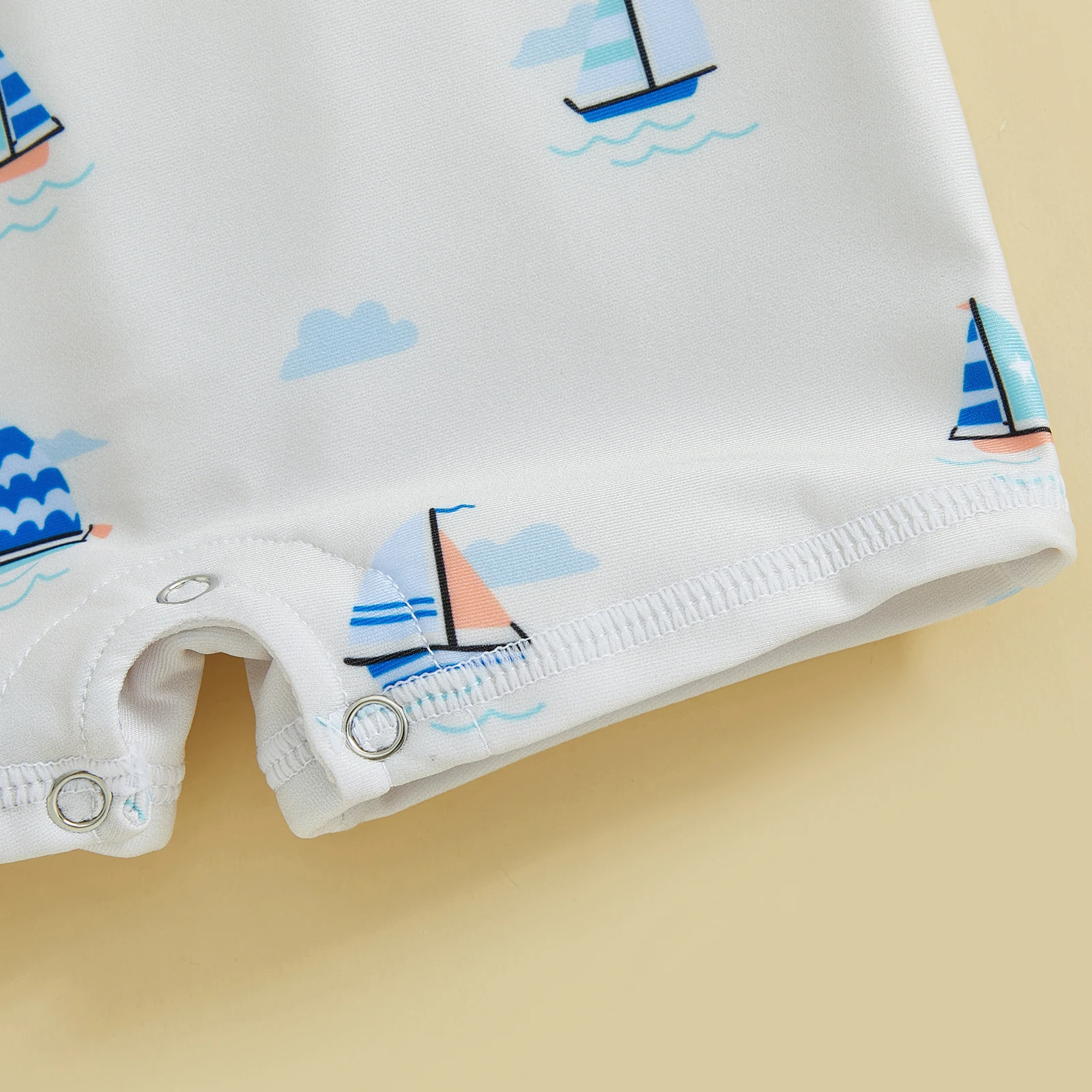 MISOWMNJOY Summer Baby Boys Swimsuit Casual Toddler Swimming Suit Cartoon Turtle Print Long Sleeve Mock Neck Zip Bathing Suit