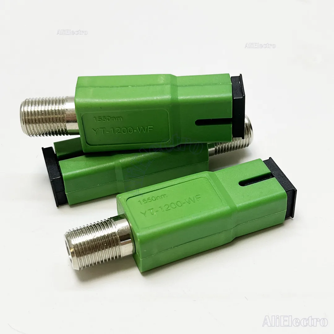 10pcs Fibre Optic to RF 1550nm Passive Optical Receiver Communication Network Optical Receiver Cable TV Transmission