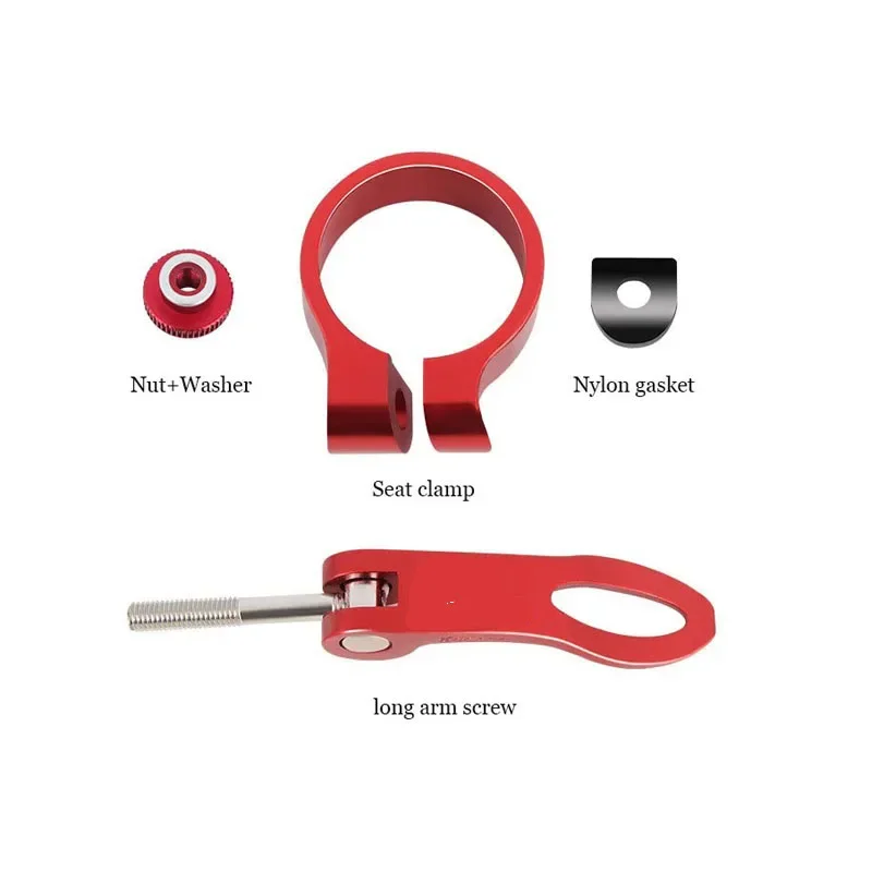 MTB Road Bike Seat Post Clamp Ultralight Aluminum Alloy 28.6 31.8 34.9mm