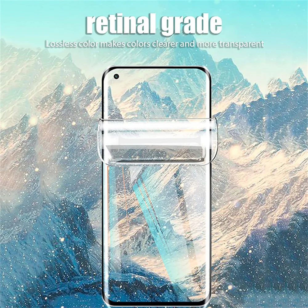 Ultra Clear Hydrogel Screen Protector - 4 Pack for Enhanced Display Protection