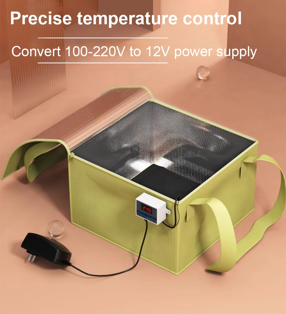 Description Picture 4 of itemBread Dough Fermentation Box Yogurt Maker Temperature Adjustable Rice Wine Natto Fermenting Machine Raising Proofer Meals Heater