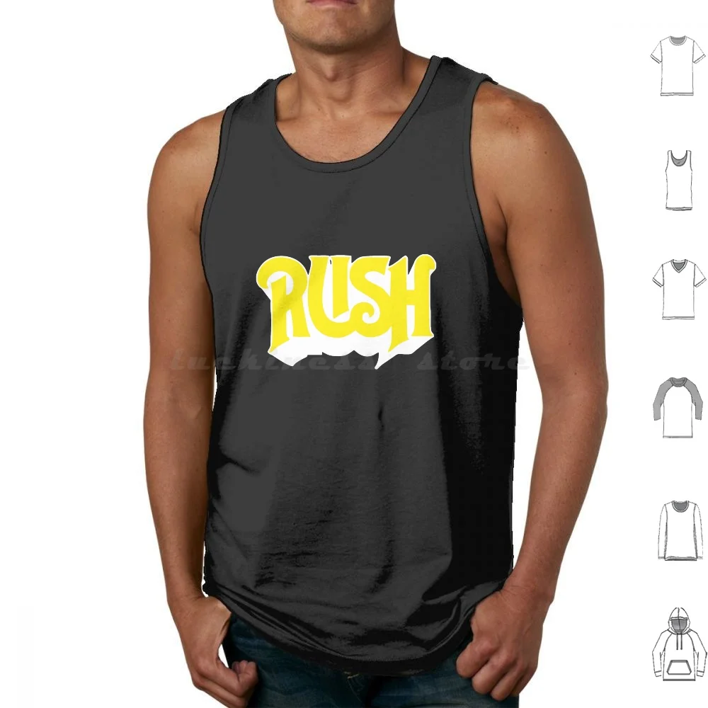 

Untitled Tank Tops Print Cotton Saxon Band Rush Saxon Band Music Guitar Drum