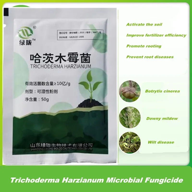Trichoderma Harzianum Microbial 1000g/Bag Trichoderma Harzianum Microbial Agriculture Bacterial Powdery Mildew Biological Root Rot of Vegetables Fruits