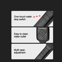 7 Modes Large Shower Head Adjustable One Key Stop Bathroom High-pressure Water-saving Shower Mixer Nozzles Bathroom Accessories 2