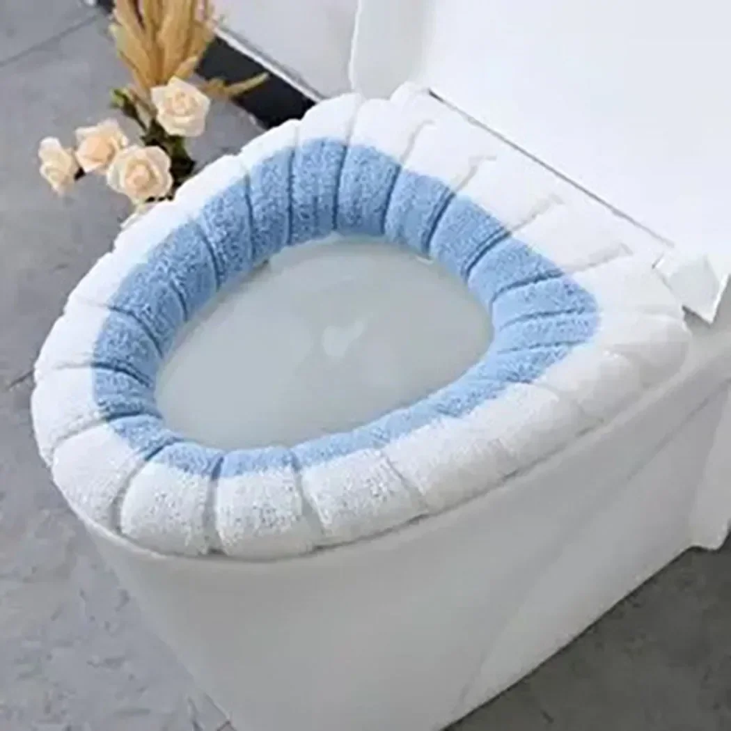 Toilet Seat Cover Bathroom Warmer Toilet Washable Soft Pad Seat Closestool Cover Most Toilet Seats With Different Sizes Round Or Square