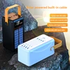 Xiaomi 100000mAh Solar Panel Power Bank Fast charging Comes with Four Wire External Battery Pack with Flashlight For Outdoors 3