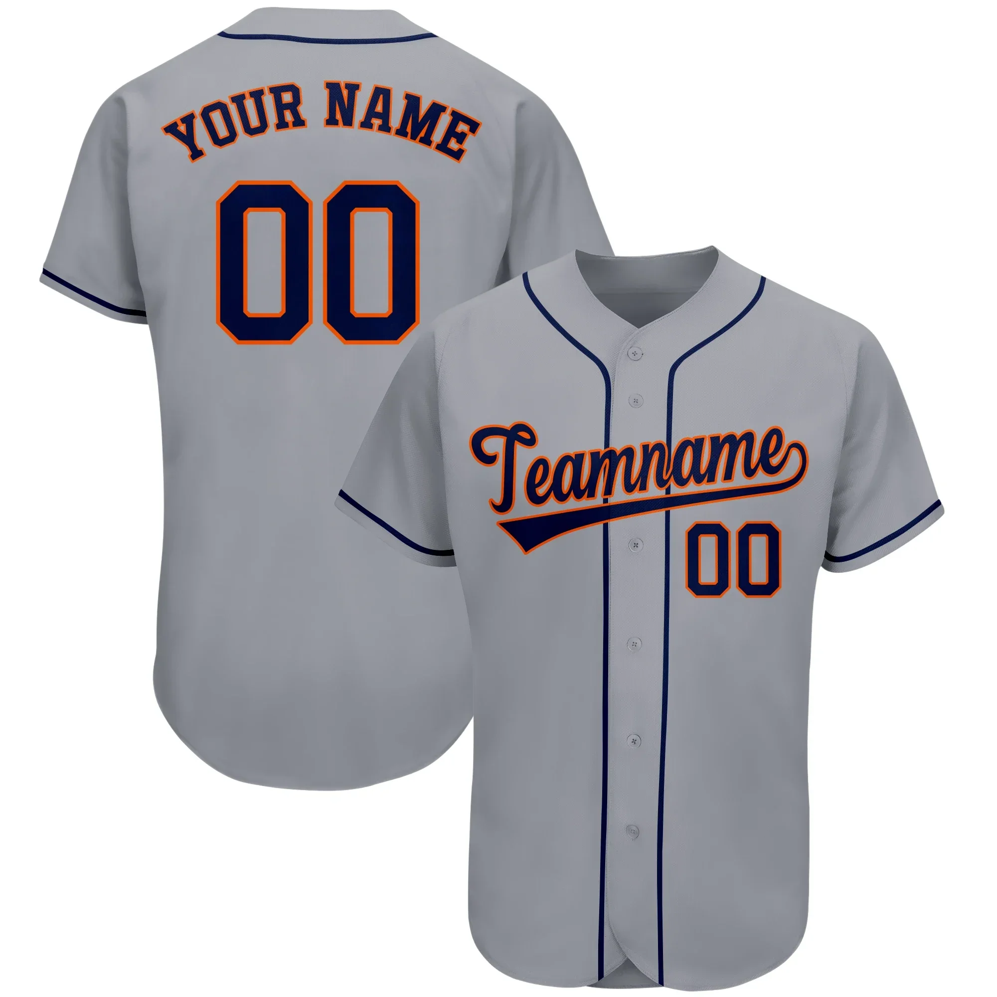 High Quality Baseball Shirts Embroidery Baseball Jerseys League Outdoor Softball Training Shirts for Men/Women/Kids