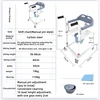 Manual Pin Style Shift chair Patient Transfer Lifter for Home Use Transfer To Bed Or Sitting Toilet 10 Gear Height Adjustment 2