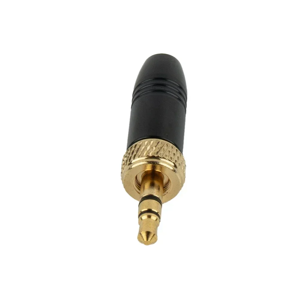 Microphone Stereo Plug Locking Plug Replacement Stereo Microphones For Sennheiser Wireless 1/8" TRS In 3.5mm