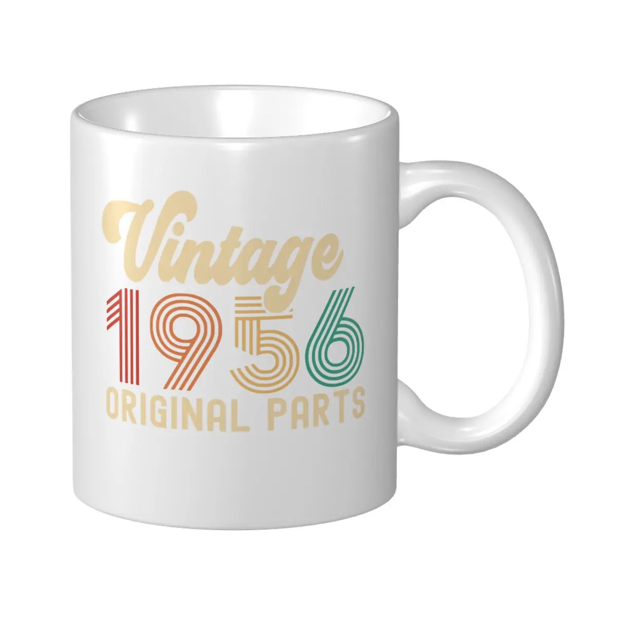 

Кружка в винтажном стиле Mark Cup 1956, оригинальные детали, кофейная чашка на день рождения, кружки, чайная чашка, Дорожные Кружки для офиса и дома
