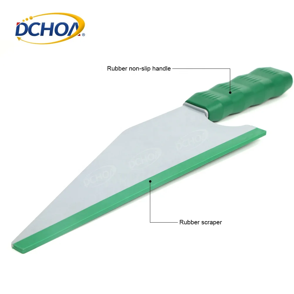 Vinyl Wrapping Tools Glass Cleaning Board Handled Rubber Squeegee Window Glass Tinting Tool Household Cleaning Window
