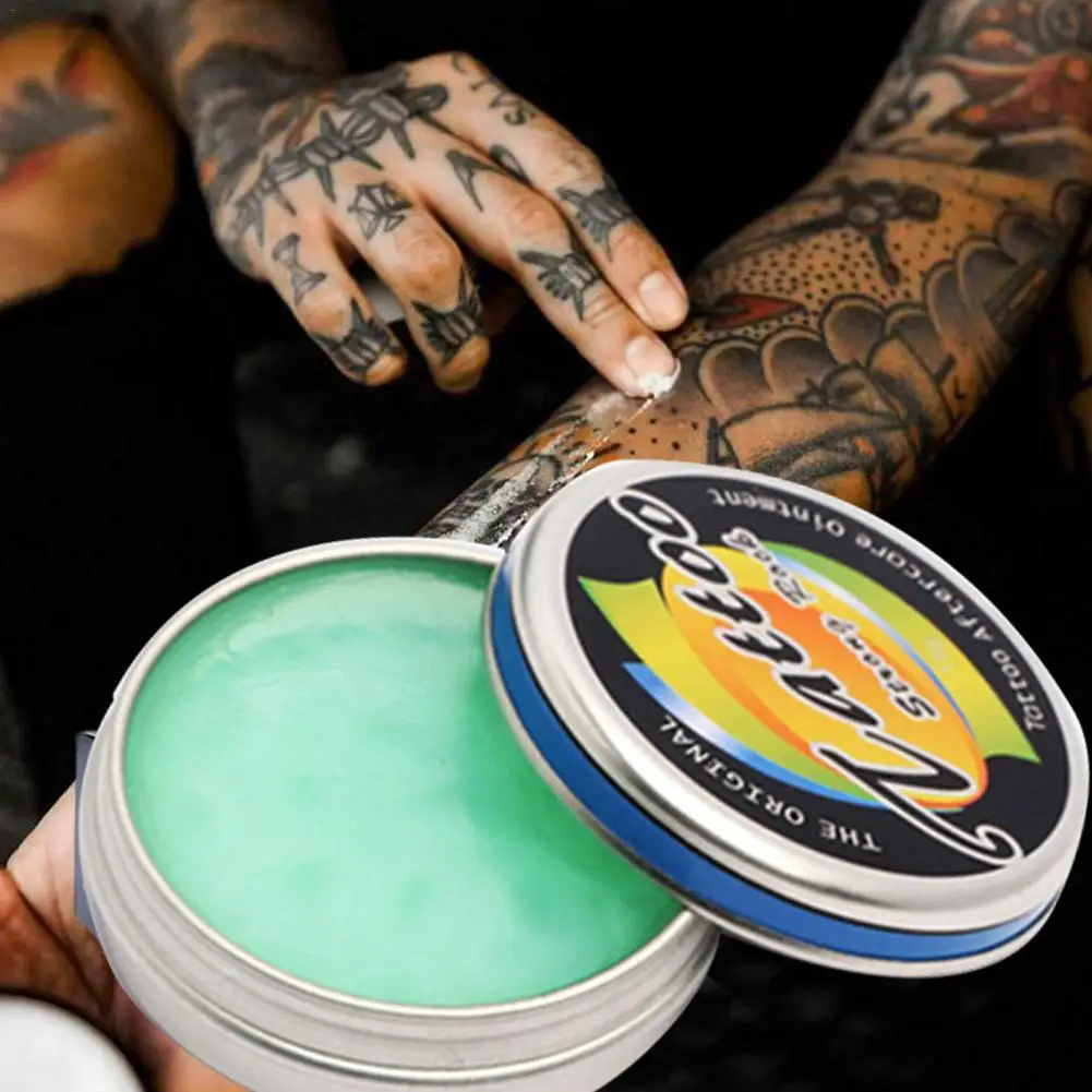 BALM TATTOO - Crema Per Tatuaggi Cream - Balm Tattoo Original - Tattoo Aftercare - Rapido Assorbimento - Facilita La Guarigione E La Cicatrizzazione Del Tatuaggio - Tatuaggi Nitidi E Sani - 100 G - Foto 6