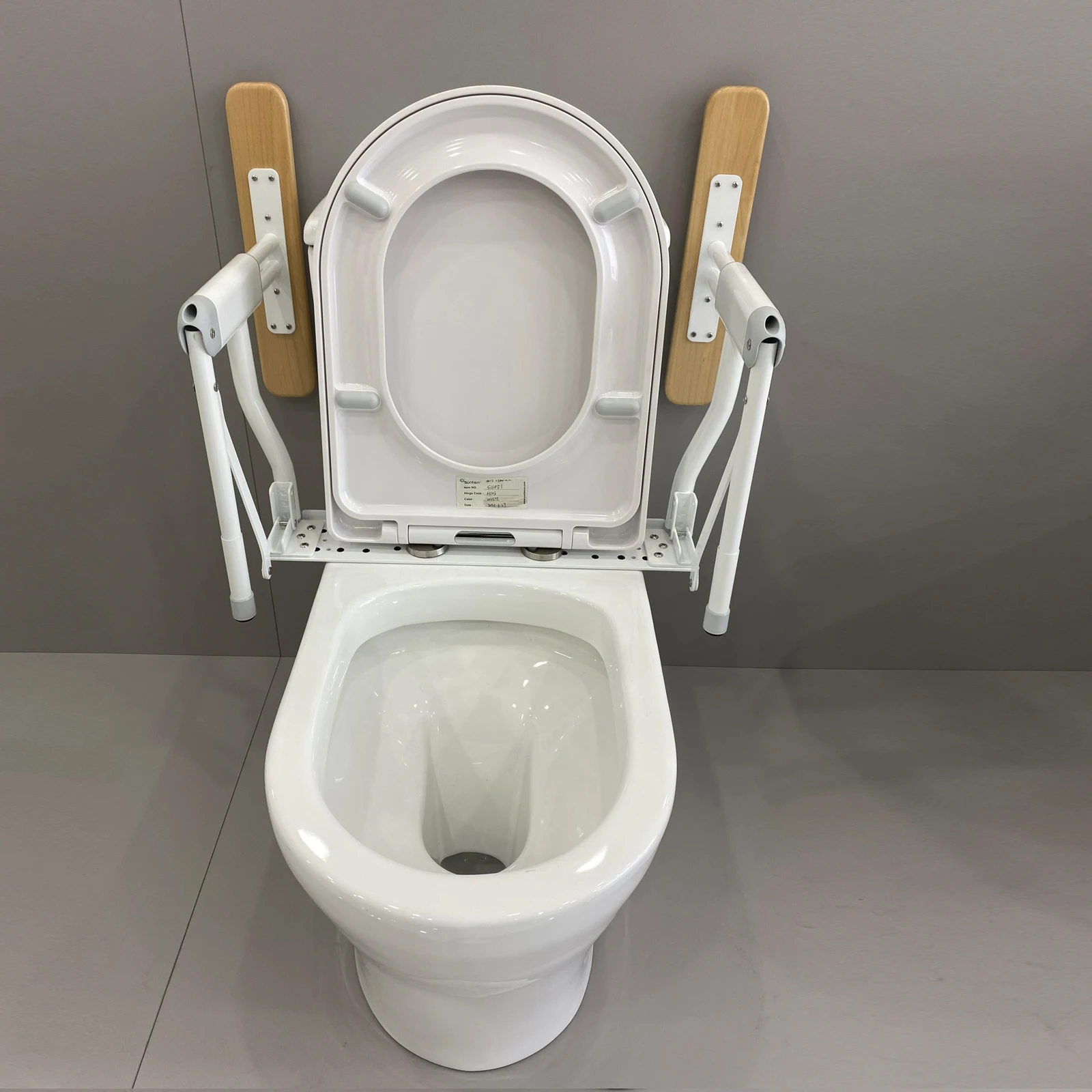 elevated  seat in toilet baby access low  toiletdisable monobloc inodoro change bathroom padded toilet Medical grab bar toilett 2