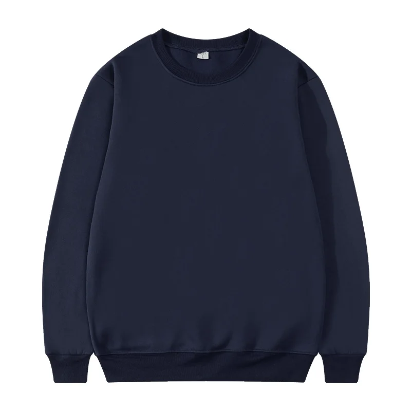 

Spring and Autumn Pullover Hooded Sweater Men's Autumn and Winter Loose Solid casual Large Men's Top Coat