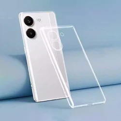 Transparent Shock Proof Soft Silicone Mobile Phone Case - Clear Protective Cover for Poco X8 Pro (Clear)
