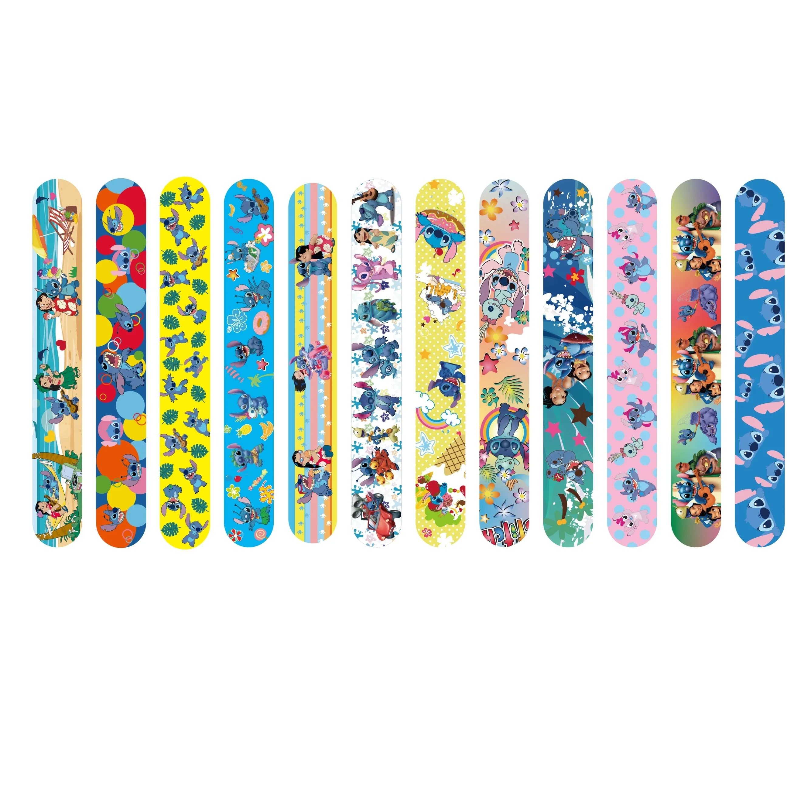 Lilo & Stitch Slap Bracelet Party Decoration Stitch Silicone Bracelets for Kids Party Favors Wrist Bands Pinata Party Favor