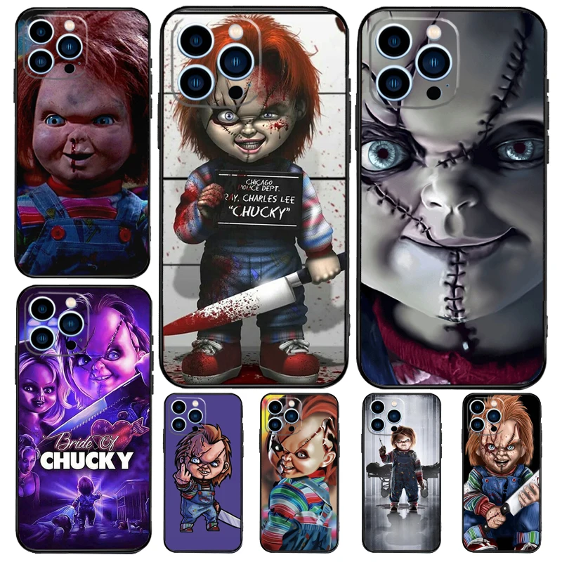 Chucky Doll Horror Movie Design Protective Phone Case Cover