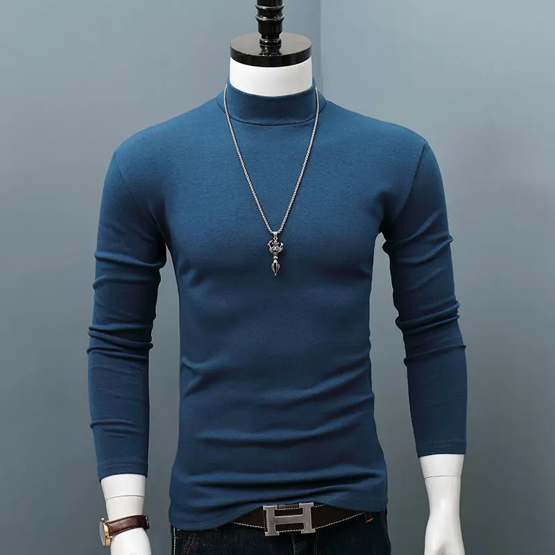 Men's Solid Long Sleeve Shirt 2