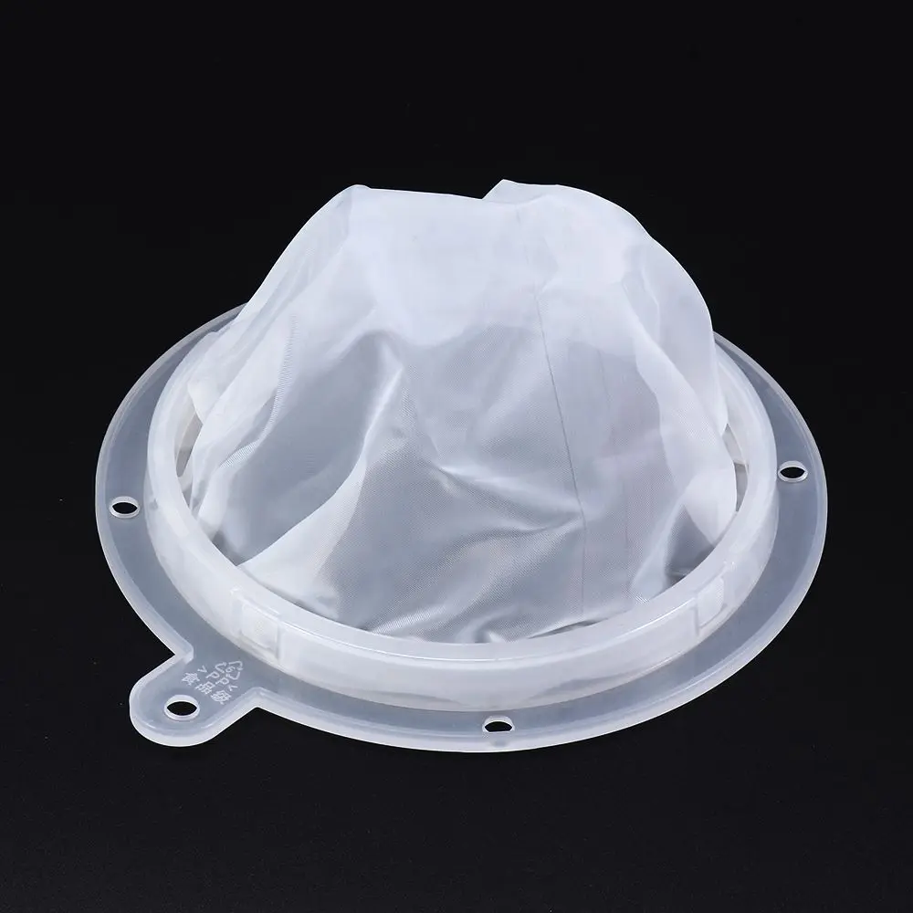 13/15cm 100-450 Mesh Nylon Filter Stainless Steel Funnel Strainer For Fruit Milk Chinese Medicine Oil White Wine Boiled Water